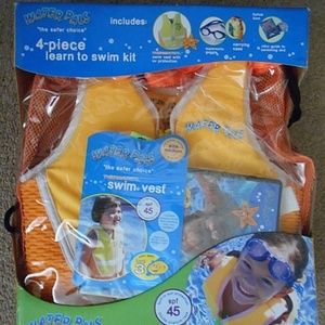 boys or girls 4 piece learn to swim kit